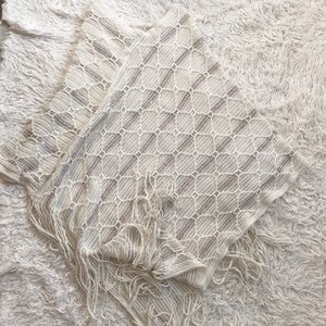 Beautiful boutique poncho worn once